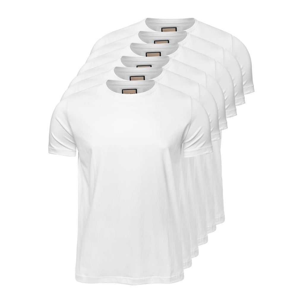 Kit 6 Camisetas Algodão Egípcio